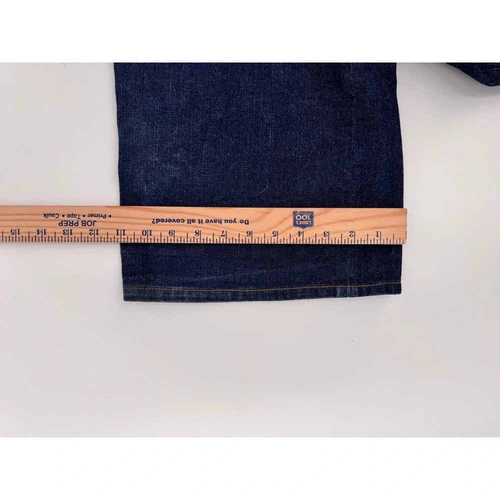 Y2K Rocawear Mens Jeans‎ 42x34 Baggy Wide Leg Straight Fit Embroidered Pockets
